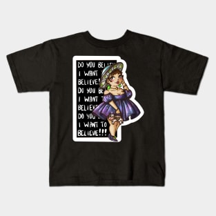 UFO Believer Kids T-Shirt